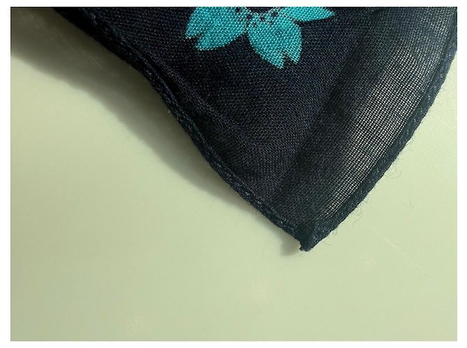 Louis Vuitton Bufanda de Algodón Monograma Takashi Murakami Azul Azul oscuro - vista 4