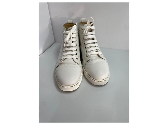 Christian Louboutin Leder Sneaker Weiß - Ansicht 3