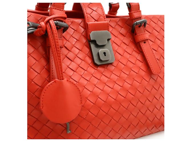Borsa Roma Intrecciato Piccola di Bottega Veneta - vista 10