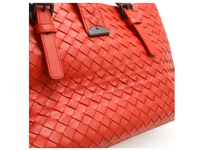 Borsa Roma Intrecciato Piccola di Bottega Veneta - vista 9