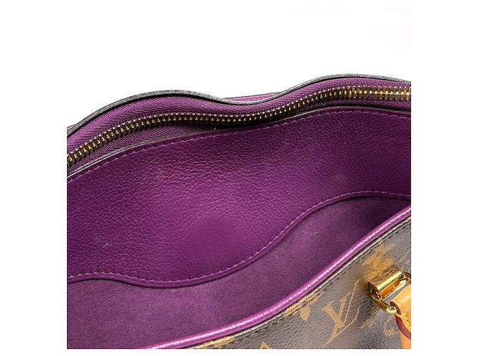 Borsa Pallas 2 in 1 Louis Vuitton Marrone Porpora - vista 4