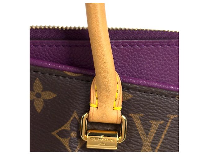 Borsa Pallas 2 in 1 Louis Vuitton Marrone Porpora - vista 5