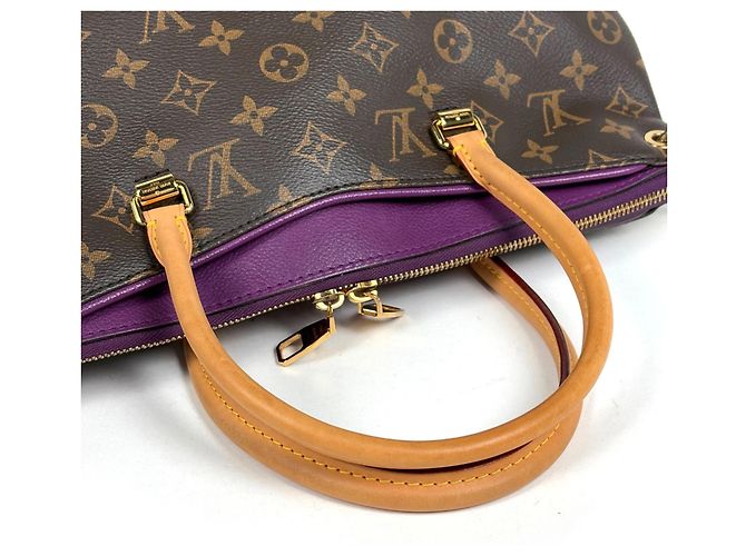 Borsa Pallas 2 in 1 Louis Vuitton Marrone Porpora - vista 6