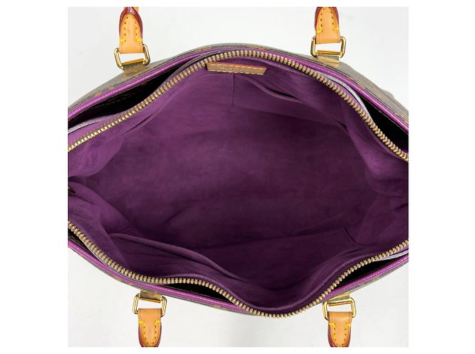 Borsa Pallas 2 in 1 Louis Vuitton Marrone Porpora - vista 7