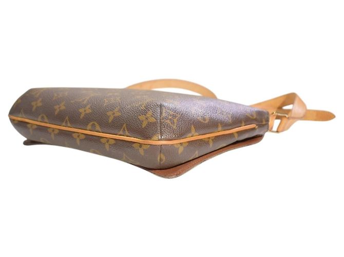 Louis Vuitton Musette Salsa Borsa in Tela Monogram Marrone - vista 10