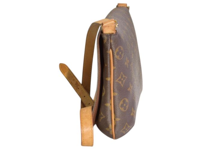 Louis Vuitton Musette Salsa Borsa in Tela Monogram Marrone - vista 4