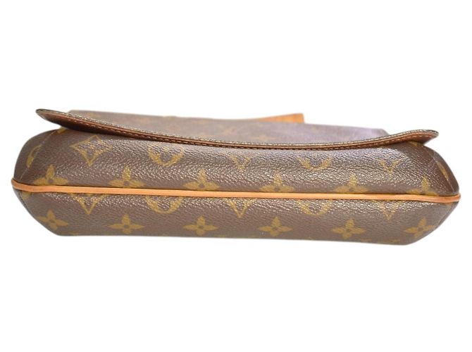 Louis Vuitton Musette Salsa Borsa in Tela Monogram Marrone - vista 7