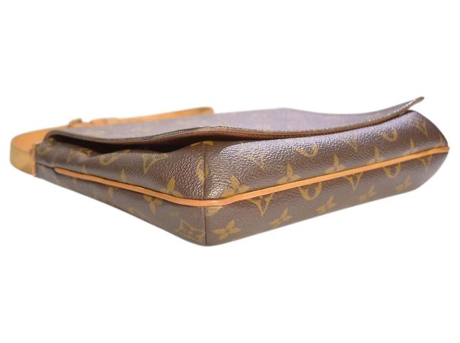 Louis Vuitton Musette Salsa Borsa in Tela Monogram Marrone - vista 8