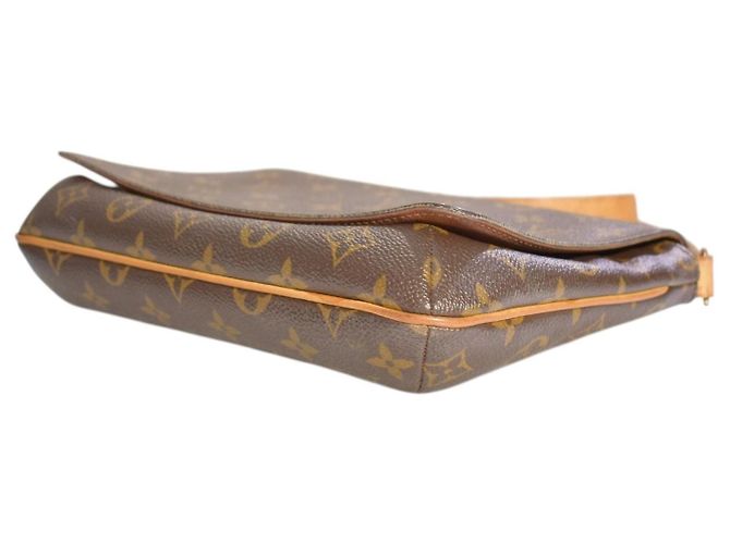 Louis Vuitton Musette Salsa Borsa in Tela Monogram Marrone - vista 9