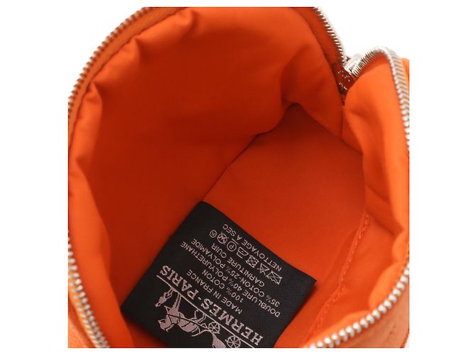 Hermès Pochette Bolide 16 Mini Borsa HERMES Arancione - vista 6