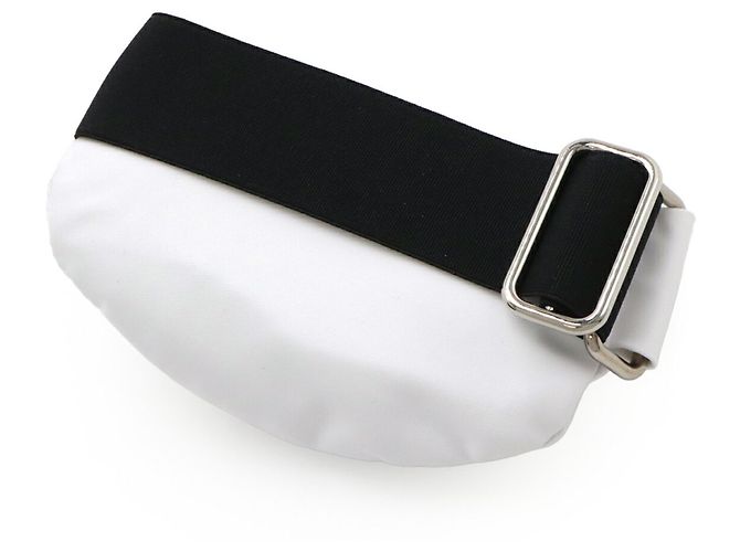 Bolsito de Muñeca Triangle de Prada en Blanco - vista 3