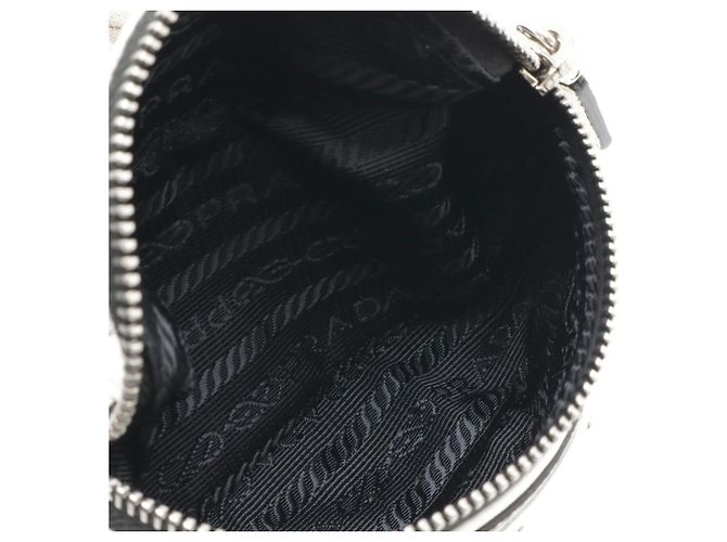Bolsito de Muñeca Triangle de Prada en Blanco - vista 7