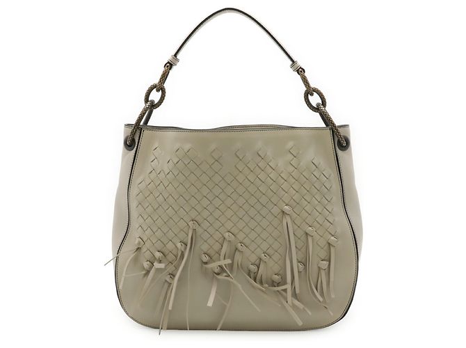 Borsa a Spalla Intrecciato Brio di Bottega Veneta - vista 2