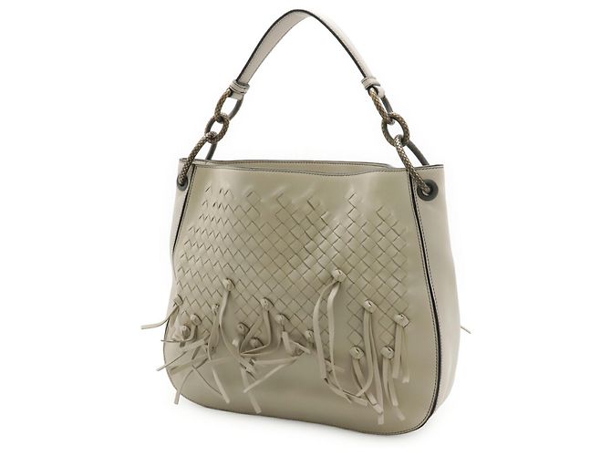 Borsa a Spalla Intrecciato Brio di Bottega Veneta - vista 3