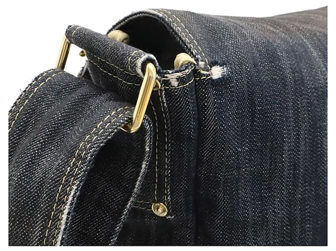 Borsa a Spalla in Denim Chanel - vista 5