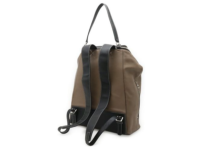 Loewe Goya Rindsleder Rucksack Braun Schwarz - Ansicht 3