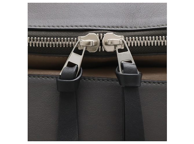 Loewe Goya Rindsleder Rucksack Braun Schwarz - Ansicht 6
