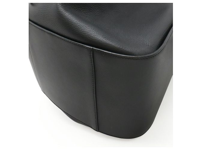 Borsa a mano in pelle nera Hammock Loewe Nero - vista 4