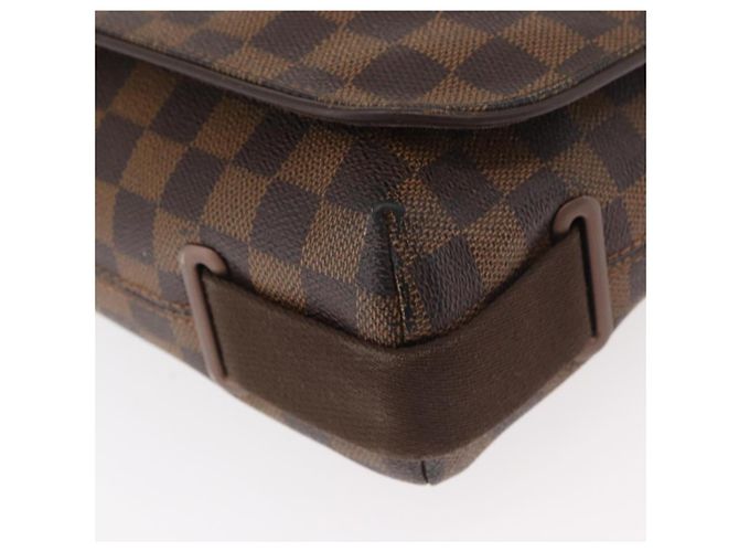 LOUIS VUITTON Borsa a Spalla Brooklyn MM Damier Ebene N51211 LV Auth bs35045 - vista 14
