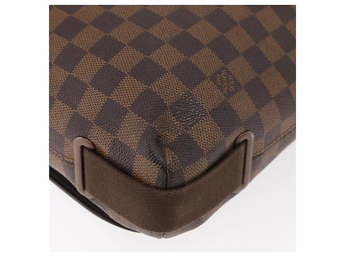 LOUIS VUITTON Borsa a Spalla Brooklyn MM Damier Ebene N51211 LV Auth bs35045 - vista 15