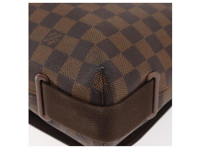LOUIS VUITTON Borsa a Spalla Brooklyn MM Damier Ebene N51211 LV Auth bs35045 - vista 16