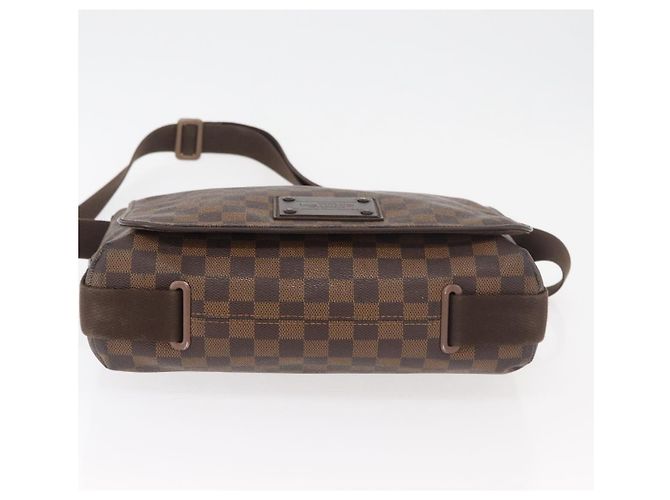 LOUIS VUITTON Borsa a Spalla Brooklyn MM Damier Ebene N51211 LV Auth bs35045 - vista 5
