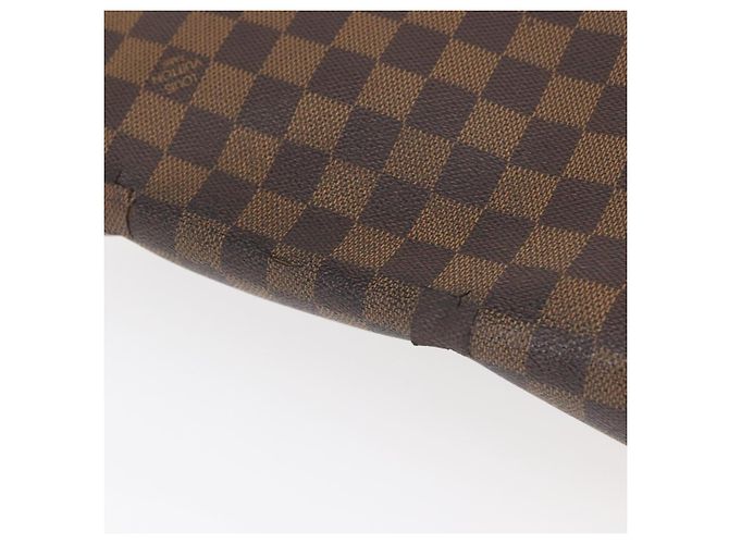 LOUIS VUITTON Borsa a Spalla Brooklyn MM Damier Ebene N51211 LV Auth bs35045 - vista 7
