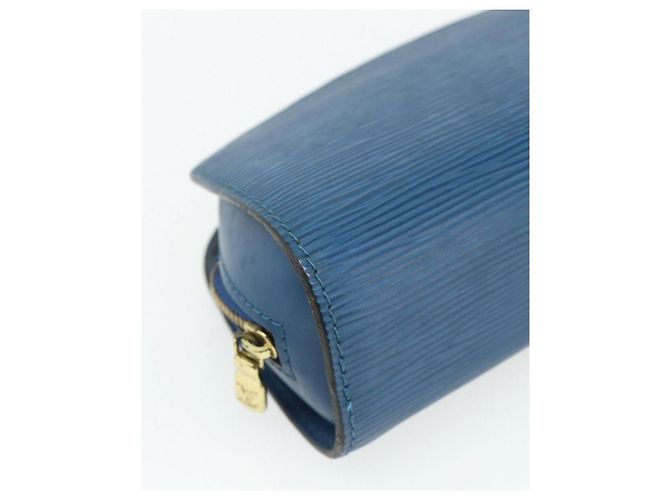LOUIS VUITTON Pochette Dauphine PM Epi Blu M48445 LV Auth 177339 - vista 14
