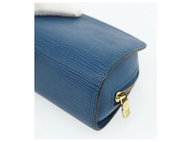 LOUIS VUITTON Pochette Dauphine PM Epi Blu M48445 LV Auth 177339 - vista 15