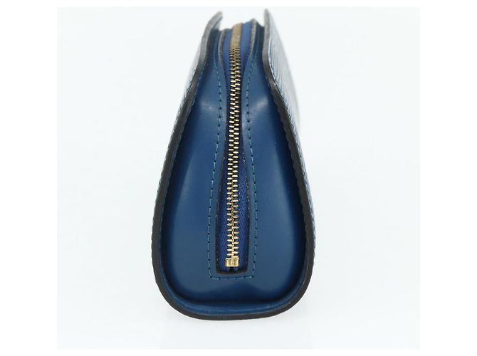 LOUIS VUITTON Pochette Dauphine PM Epi Blu M48445 LV Auth 177339 - vista 4