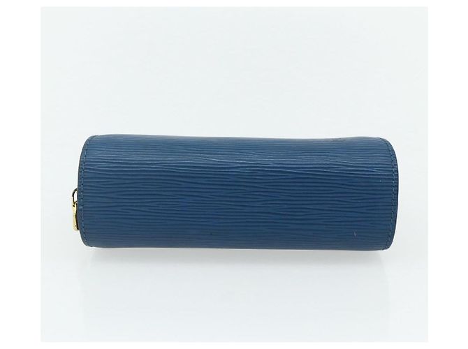 LOUIS VUITTON Pochette Dauphine PM Epi Blu M48445 LV Auth 177339 - vista 6