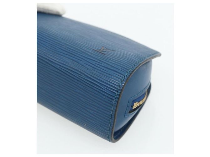 LOUIS VUITTON Pochette Dauphine PM Epi Blu M48445 LV Auth 177339 - vista 7
