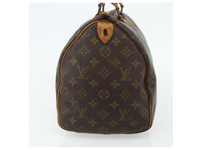 LOUIS VUITTON Borsa a Mano Monogram Speedy 35 M41524 LV Auth 178680 Monogramma - vista 4