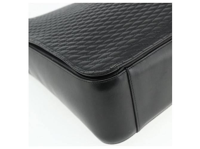 BALLY Borsa a Spalla in Pelle Nera e Oro Auth 158223 Nero D'oro - vista 11