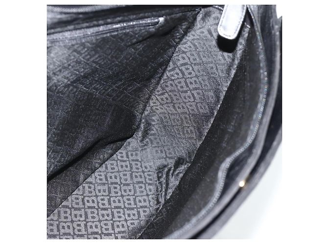 BALLY Borsa a Spalla in Pelle Nera e Oro Auth 158223 Nero D'oro - vista 17