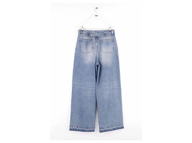 Ami Jeans larghi blu - vista 3