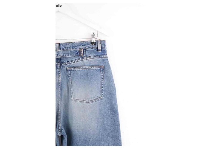 Ami Jeans larghi blu - vista 4