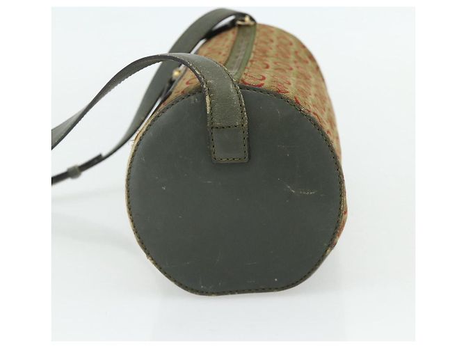 16 Céline Borsa a Spalla in Tela Macadam C di CELINE Beige Oro Auth fm5324 D'oro - vista 5