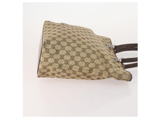Borsa a Spalla GG Canvas Gucci Nylon 3 Pezzi Beige Nero Auth ti3900 - vista 4