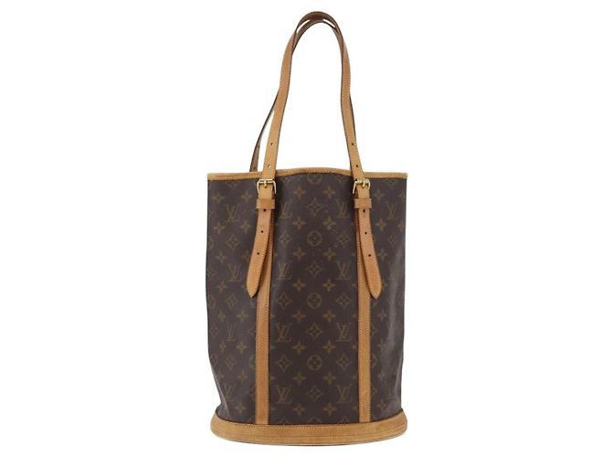 LOUIS VUITTON Borsa a Spalla Monogram Bucket GM M42236 LV Auth EC995 Monogramma - vista 13