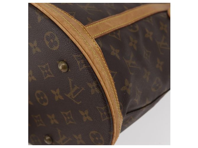 LOUIS VUITTON Borsa a Spalla Monogram Bucket GM M42236 LV Auth EC995 Monogramma - vista 14