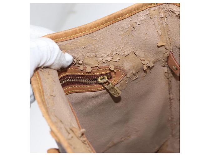 LOUIS VUITTON Borsa a Spalla Monogram Bucket GM M42236 LV Auth EC995 Monogramma - vista 19