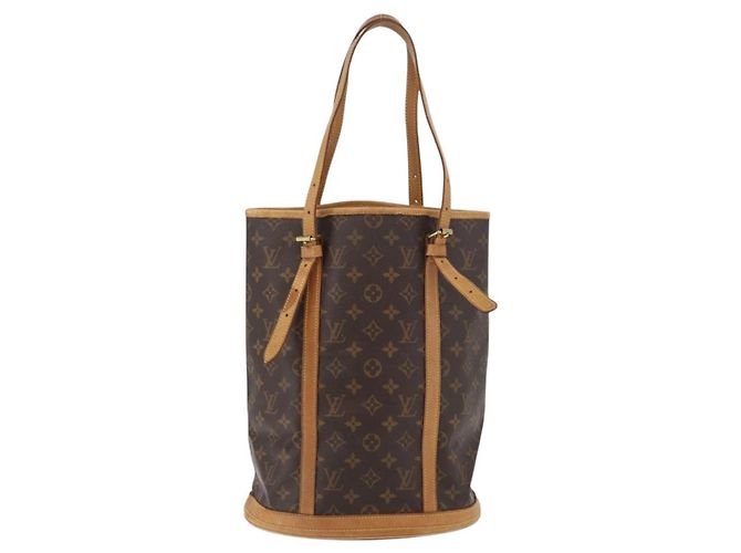 LOUIS VUITTON Borsa a Spalla Monogram Bucket GM M42236 LV Auth EC995 Monogramma - vista 2