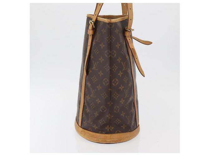 LOUIS VUITTON Borsa a Spalla Monogram Bucket GM M42236 LV Auth EC995 Monogramma - vista 3
