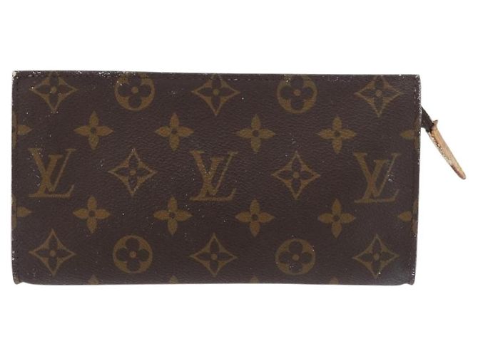 LOUIS VUITTON Pochette Bucket Monogram GM Accessorio LV Auth bs35049 Monogramma - vista 13
