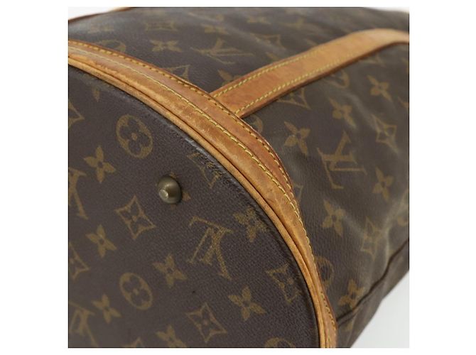 LOUIS VUITTON Borsa a Spalla Monogram Bucket GM M42236 LV Auth 177783 Monogramma - vista 15