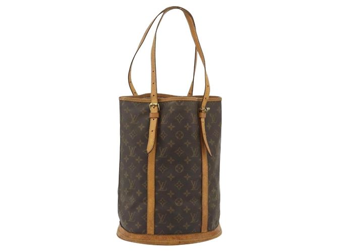 LOUIS VUITTON Borsa a Spalla Monogram Bucket GM M42236 LV Auth 177783 Monogramma - vista 2