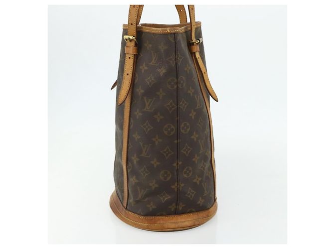 LOUIS VUITTON Borsa a Spalla Monogram Bucket GM M42236 LV Auth 177783 Monogramma - vista 4