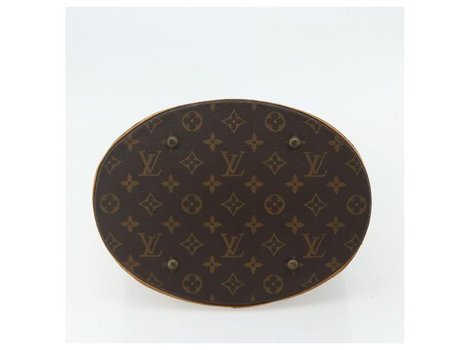 LOUIS VUITTON Borsa a Spalla Monogram Bucket GM M42236 LV Auth 177783 Monogramma - vista 5
