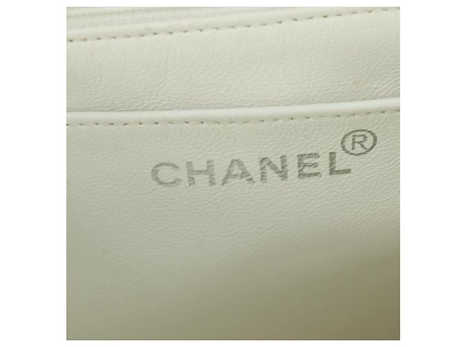 CHANEL Borsa a Catena Tweed Azzurro Chiaro Argento CC Auth 177972SV Blu chiaro - vista 17